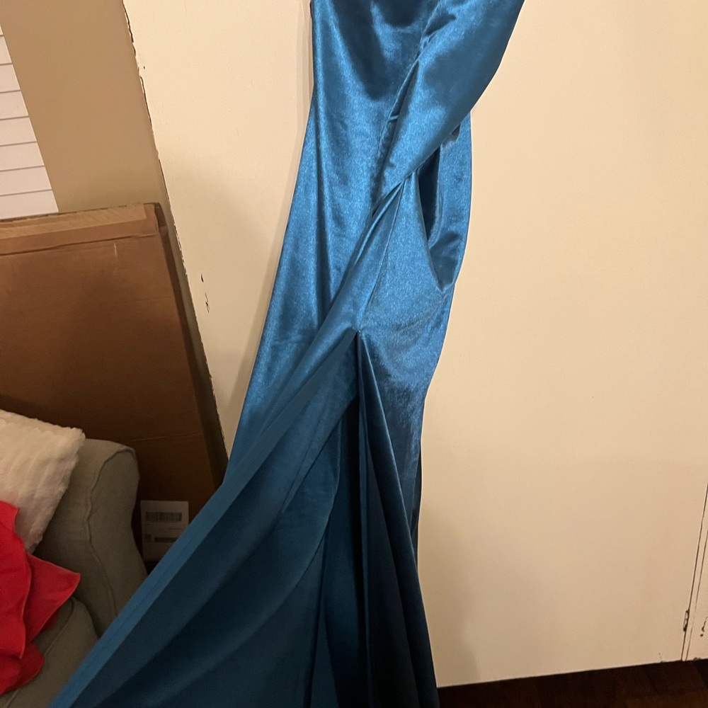 Teal blue prom/Marsi Gras dress